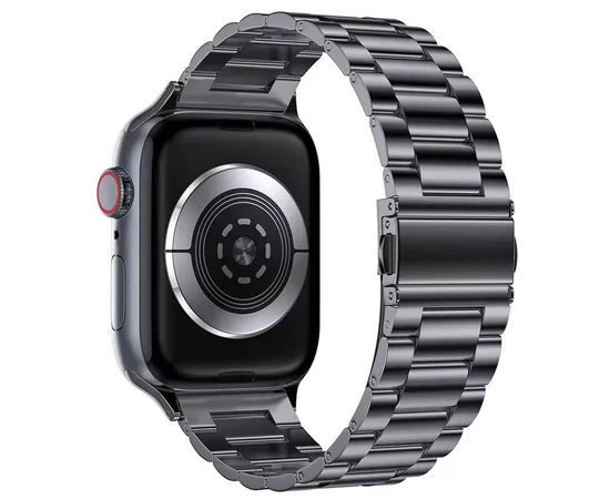 Ремінець Steel Elegance для Apple Watch 42(ser.1-3)/44/45/46/49mm Black