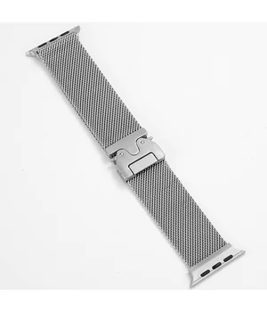 Ремешок Milanese Loop New Design для Apple Watch 38/40/41/42mm Silver