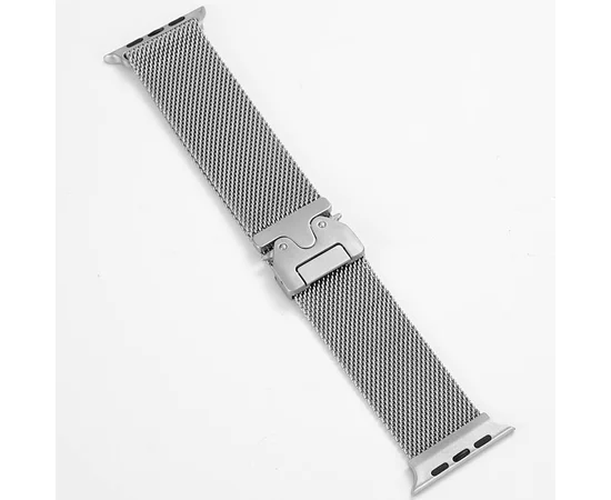 Ремінець Milanese Loop New Design для Apple Watch 38/40/41/42mm Silver