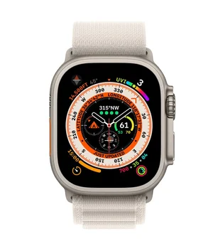Ремінець Alpine Loop для Apple Watch 42(ser.1-3)/44/45/46/49mm (m/l) Сірий / Starlight
