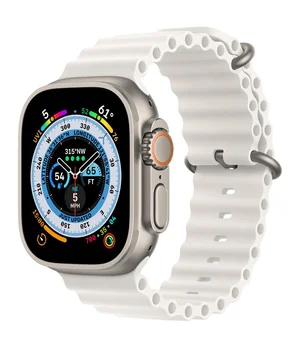 Ремешок Ocean Band для Apple Watch 38/40/41/42mm(ser.10) Белый / White