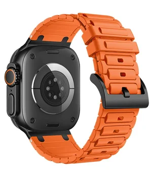 Ремінець Hoco WA35 Emir series thickened silicone strap для Apple watch 38/40/41mm Orange