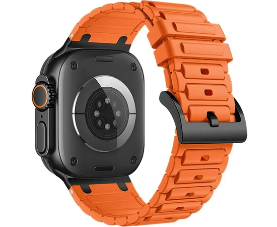 Ремінець Hoco WA35 Emir series thickened silicone strap для Apple watch 38/40/41mm Orange