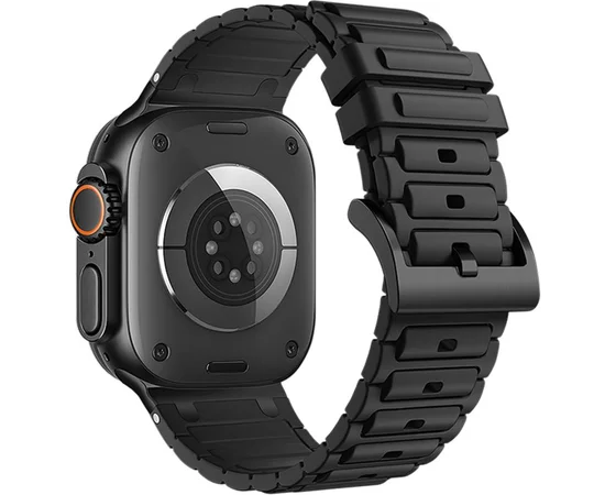 Ремінець Hoco WA35 Emir series thickened silicone strap для Apple watch 38/40/41mm Black