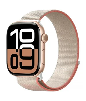 Ремінець BlueO Woven Nylon Sport для Apple Watch 38/40/41/42mm(ser.10) Pink Sand