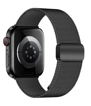 Ремінець Hoco WA26 Milanese Loop Strap для Apple watch 38/40/41mm Black