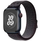 Ремешок Nylon Sport Loop для Apple Watch 38/40/41/42mm(ser.10) Black / Blue