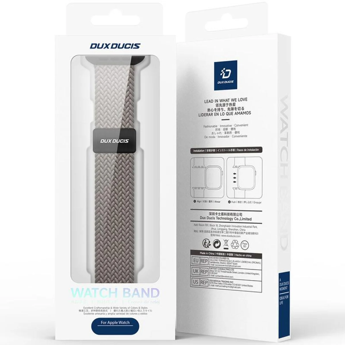 Ремешок Dux Ducis Mixture Ultra для Apple Watch 42(ser.1-3)/44/45/46/49mm Clay