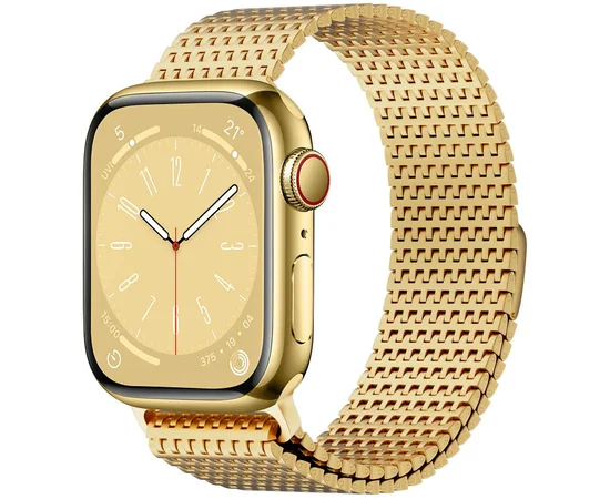 Ремешок WiWU Stainless steel для Apple Watch 38/40/41mm Gold