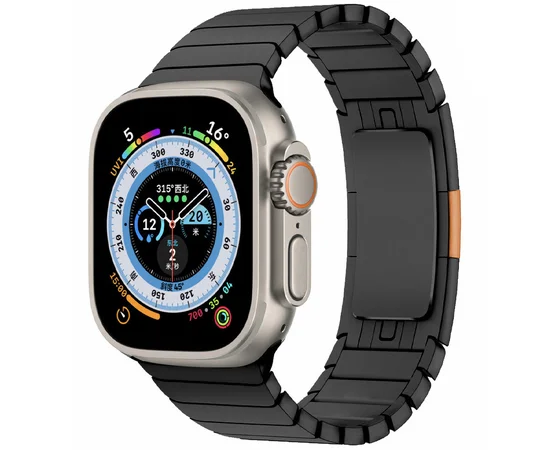 Ремінець Steel для Apple Watch 38/40/41/42mm Black