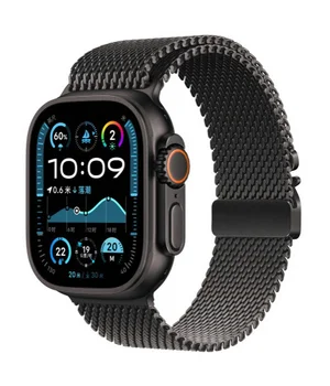 Ремешок Milanese Loop New Design для Apple Watch 38/40/41/42mm Black