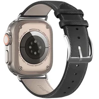 Ремешок Dux Ducis Leather Strap Classic для Apple Watch 38/40/41/42mm(ser.10) Black