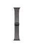 Ремешок Hoco WA34 Basic magnetic buckle silicone leather strap для Apple watch 44/45/46/49mm Dark Gray