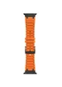 Ремешок Hoco WA35 Emir series thickened silicone strap для Apple watch 44/45/46/49mm Orange