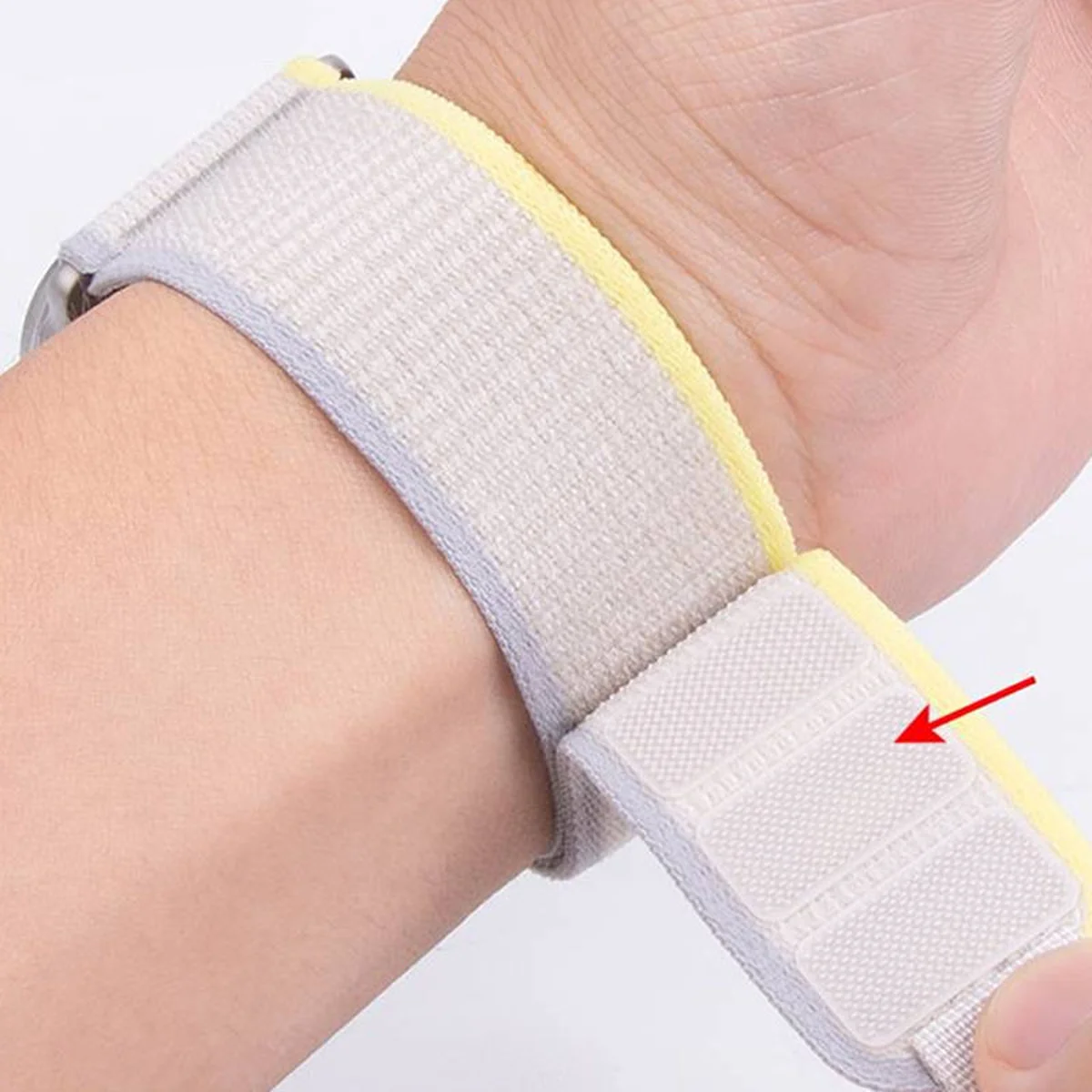 Ремешок Hoco WA14 Original series Apple watch (38/40/41mm) Yellow with White