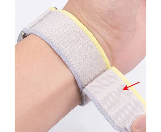 Ремешок Hoco WA14 Original series Apple watch (38/40/41mm) Yellow with White