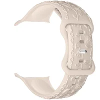 Ремешок Hoco WA30 Flexible series 3D solid color silicone strap для Apple watch 42(ser.1-3)/44/45/49 Star Color