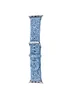 Ремешок Bling World Rock Diamond для Apple Watch 42/44/45/46/49mm Голубой