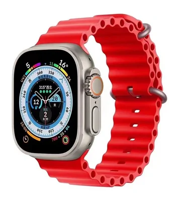 Ремешок Ocean Band для Apple Watch 38/40/41/42mm(ser.10) Красный / Red