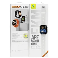 Ремешок BlueO Fluoro Rubber Sport для Apple Watch 42(ser.1-3)/44/45/46/49mm Black