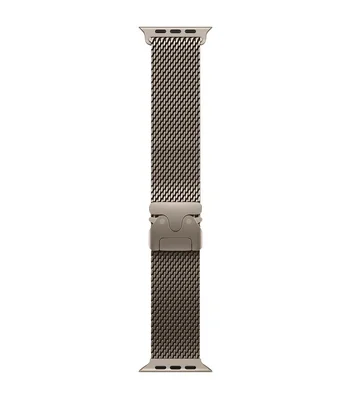 Ремешок Milanese Loop New Design для Apple Watch 38/40/41/42mm Titanium