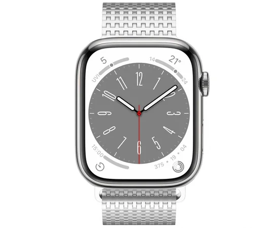 Ремешок WiWU Stainless steel для Apple Watch 38/40/41mm Silver