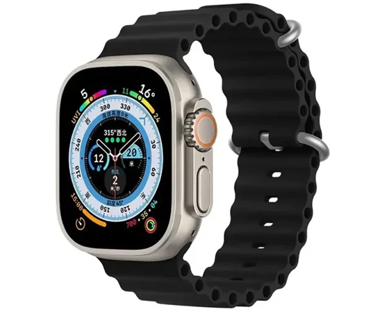 Ремешок Ocean Band для Apple Watch 38mm/40mm/41mm Черный / Black