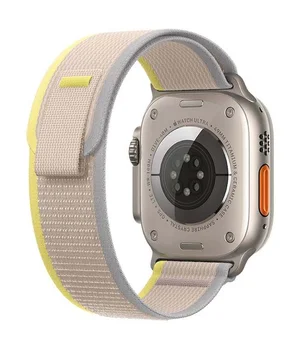 Ремешок Hoco WA14 Original series Apple watch (38/40/41mm) Yellow with White