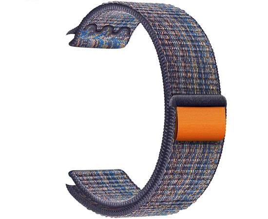 Ремінець Hoco WA25 Original series nylon strap для Apple watch 42(ser.1-3)/44/45/49mm Dynamic Royal Blue with Orange