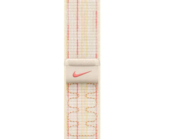 Ремінець Nike Sport Loop для Apple Watch 42/44/45/46/49mm Starlight / Pink