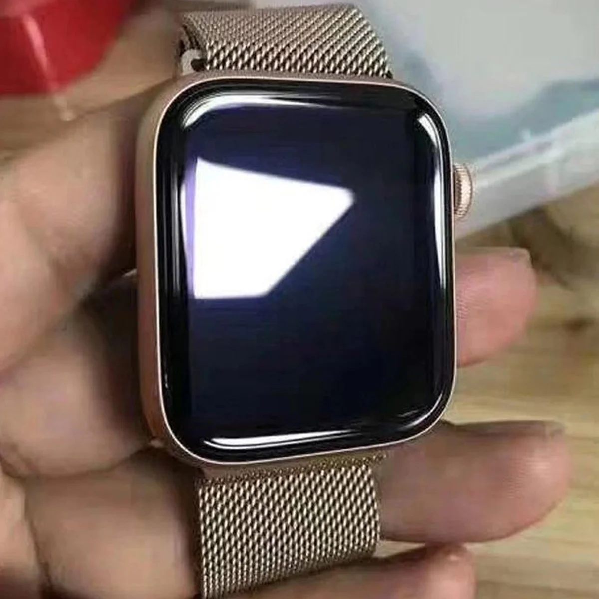 Защитное 3D стекло Mocolo с УФ лампой для Apple watch (40mm) Прозрачный