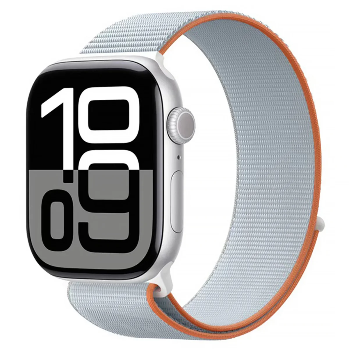 Ремешок BlueO Woven Nylon Sport для Apple Watch 42(ser.1-3)/44/45/46/49mm Grey