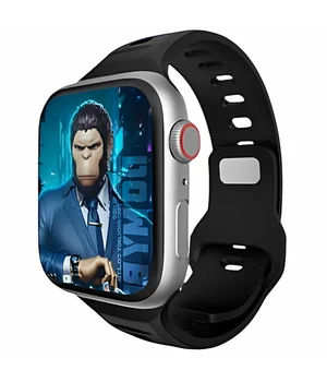 Ремешок BlueO Fluoro Rubber Sport для Apple Watch 42(ser.1-3)/44/45/46/49mm Black