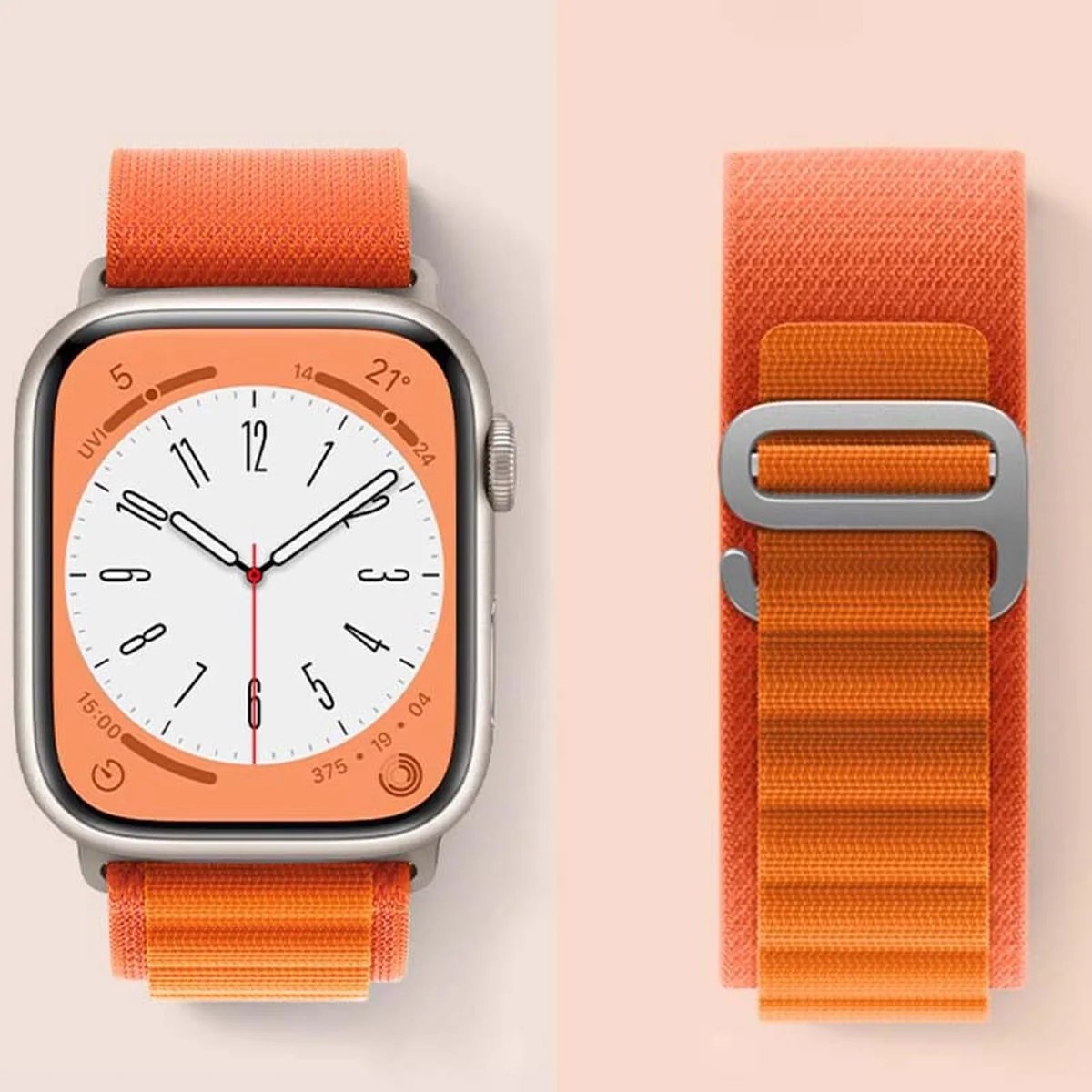 Ремінець Hoco WA13 Original series Apple watch (38/40/41mm) Orange