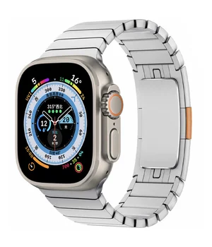 Ремінець Steel для Apple Watch 38/40/41/42mm Silver