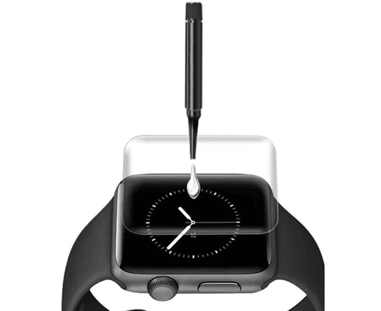 Защитное 3D стекло Mocolo с УФ лампой для Apple watch (44mm) Прозрачное