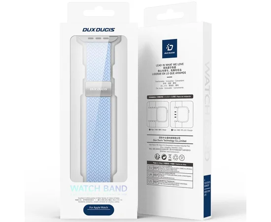 Ремінець Dux Ducis Mixture Ultra для Apple Watch 38/40/41/42mm(ser.10) Light Blue