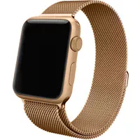 Ремінець Milanese Loop Design для Apple Watch 42(ser.1-3)/44/45/46/49mm Champagne
