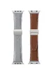 Ремешок Dux Ducis Genuine Leather для Apple Watch 38/40/41/42mm(ser.10) Grey