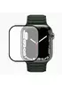 Полимерная пленка 3D (full glue) (тех.пак) для Apple watch Series 7 45mm Черный
