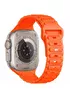 Силиконовый ремешок Defense для Apple Watch 38/40/41/42mm(ser.10) (140-190mm) Orange