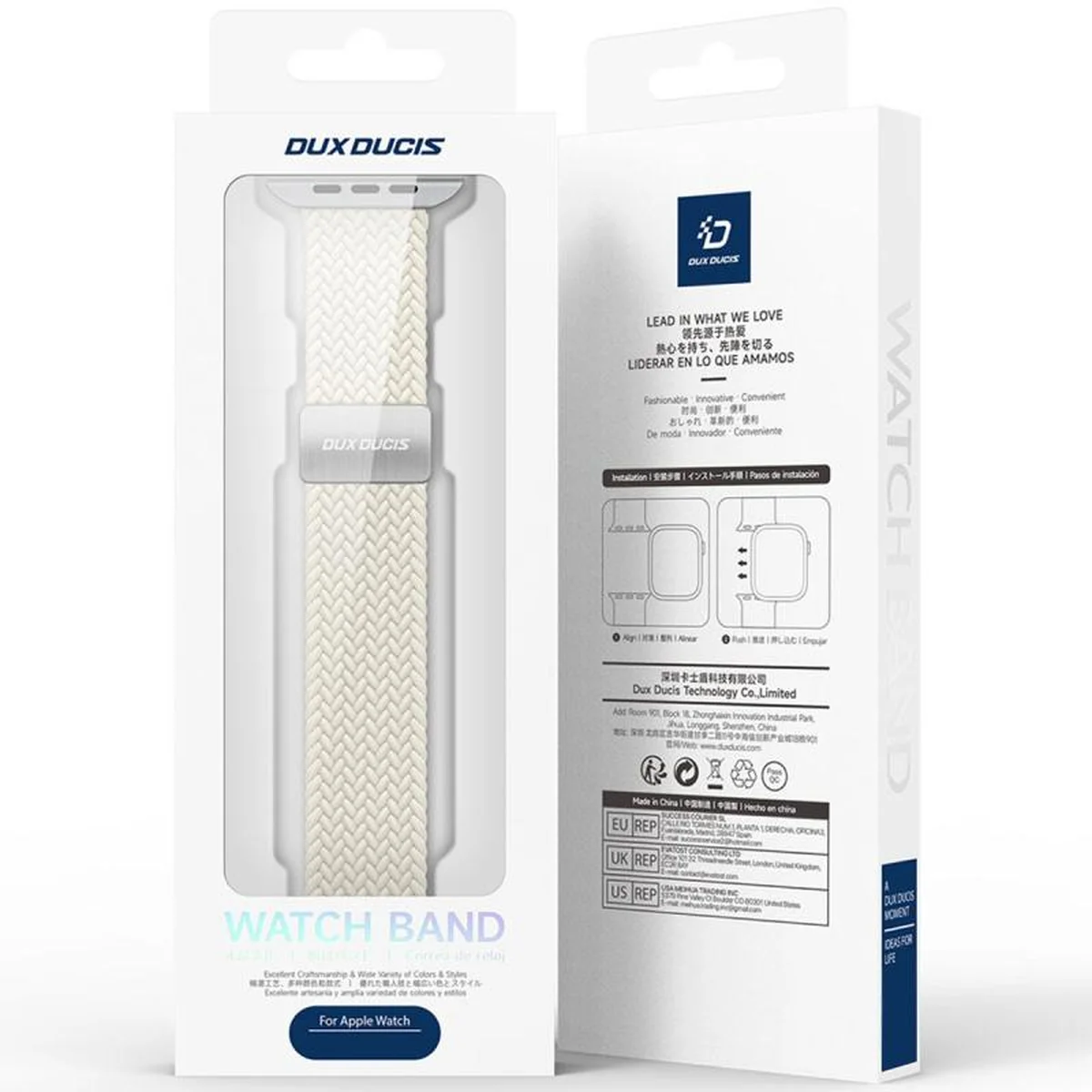 Ремешок Dux Ducis Mixture Ultra для Apple Watch 38/40/41/42mm(ser.10) Starlight