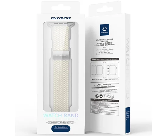 Ремінець Dux Ducis Mixture Ultra для Apple Watch 38/40/41/42mm(ser.10) Starlight