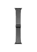 Ремешок Hoco WA34 Basic magnetic buckle silicone leather strap для Apple watch 38/40/41/42mm Dark Gray