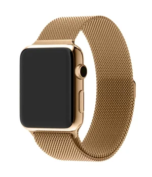 Ремінець Milanese Loop Design для Apple Watch 42(ser.1-3)/44/45/46/49mm Champagne