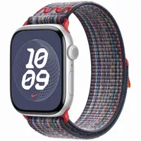 Ремінець Nike Sport Loop для Apple Watch 38/40/41/42mm Blue / Red