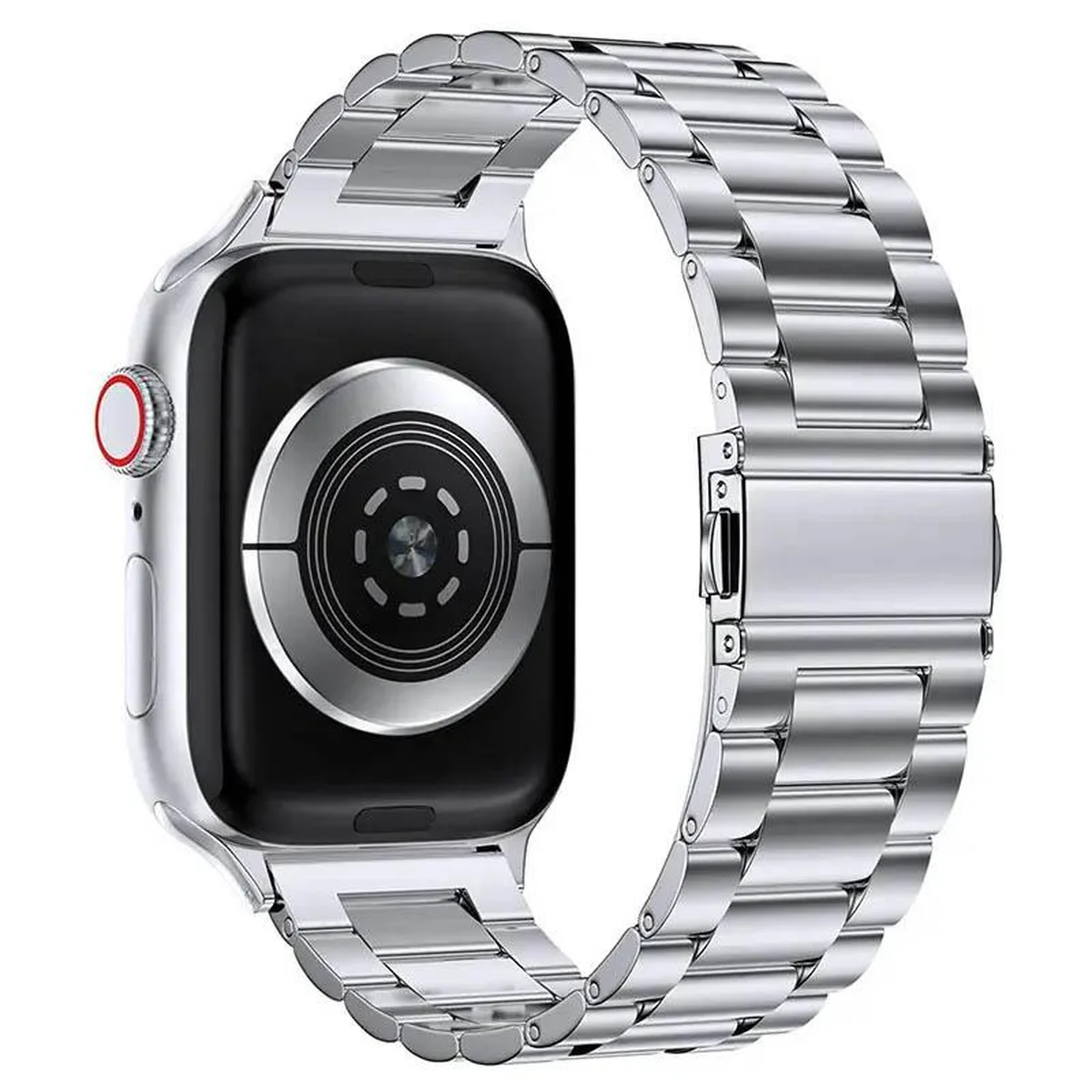 Ремінець Steel Elegance для Apple Watch 42(ser.1-3)/44/45/46/49mm Silver