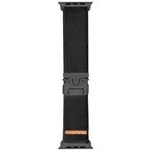 Ремінець Nylon New Design для Apple Watch 42/44/45/46/49mm Black