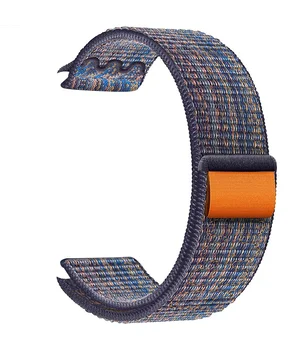 Ремінець Hoco WA25 Original series nylon strap для Apple watch 38/40/41mm Dynamic Royal Blue with Orange