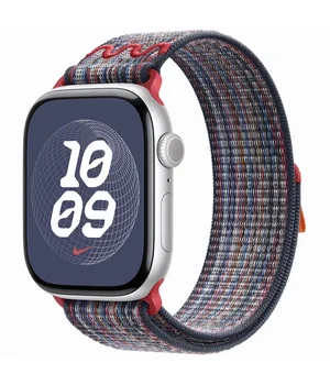 Ремешок Nike Sport Loop для Apple Watch 42/44/45/46/49mm Blue / Red